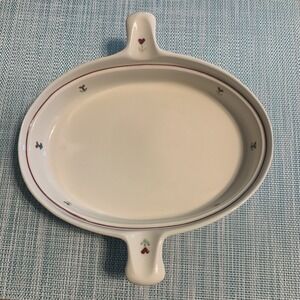 HARTSTONE POTTERY PROVINCIAL POSEY 9" AUGRATIN‎